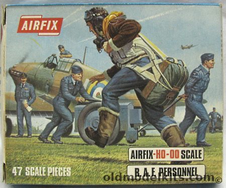 Airfix 1/72 WWII RAF Personnel - HO / OO (1/76) Scale, S47-89 plastic model kit